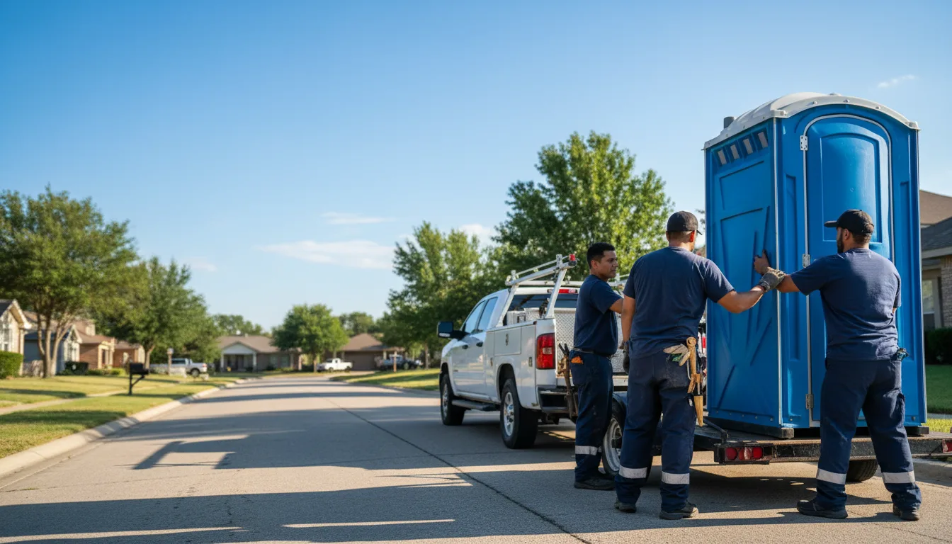 Portable Toilet Rental in Prague, OK near me
